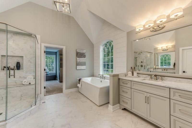 Spacious Master Bathrooms