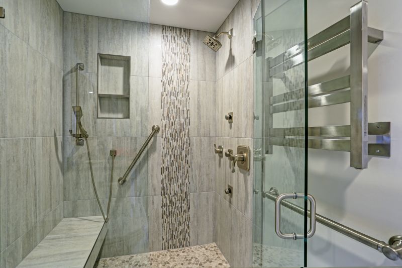 Shower Niche with Accent Tile